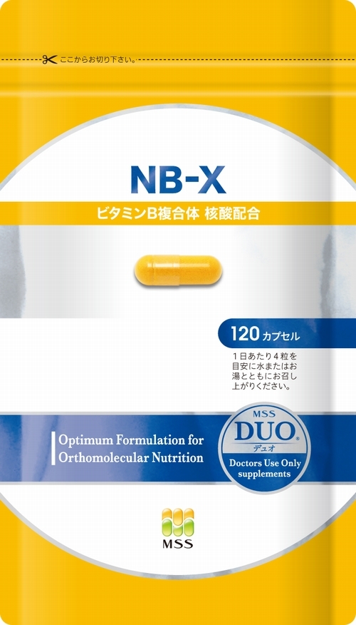 MSS NB-X 120カプセル 4袋-